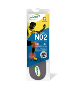 MULTISOLE INSOLES NO2 - The Best and Most Versatile Insole for Standing, Running, Walking, Hiking, Racquet Sports and More!